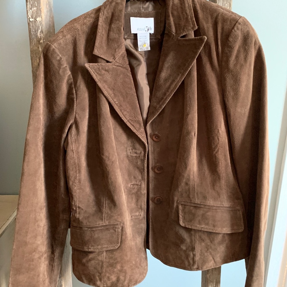 East 5th microsuede jacket.